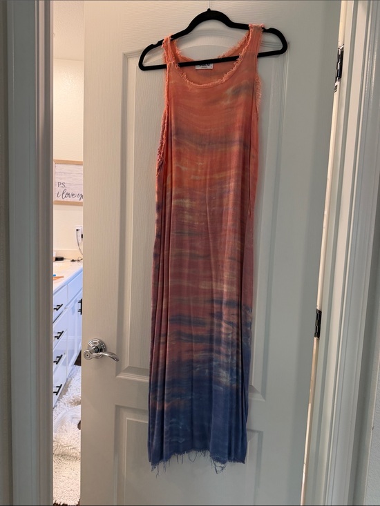 Sam & Lavi Dresses & Skirts - Sam & Lavi Coral to Blue Ombre Maxi Dress